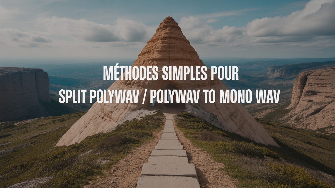 methodes simples pour split polywav polywav to mono wav
